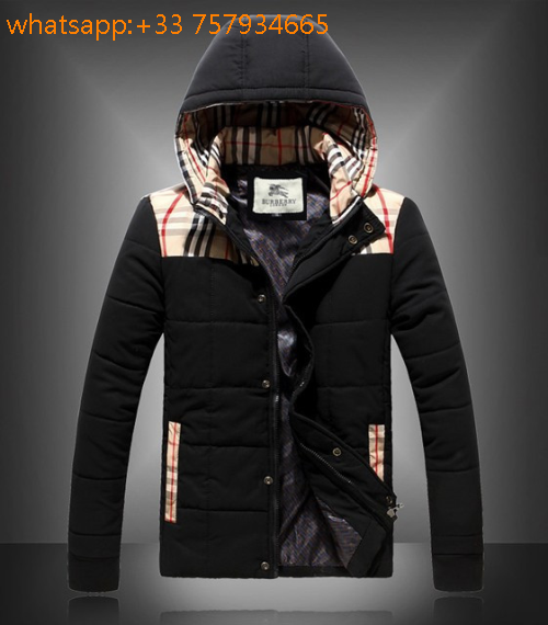 doudoune burberry noir