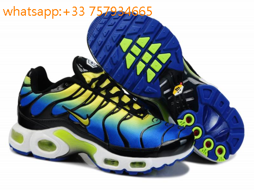nike bleu jaune